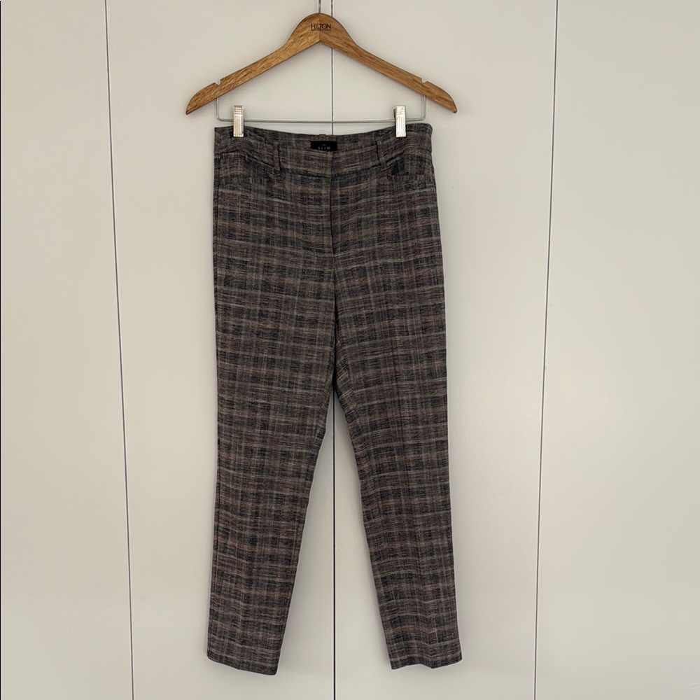 White House Black Market Plaid Pant - Size 4